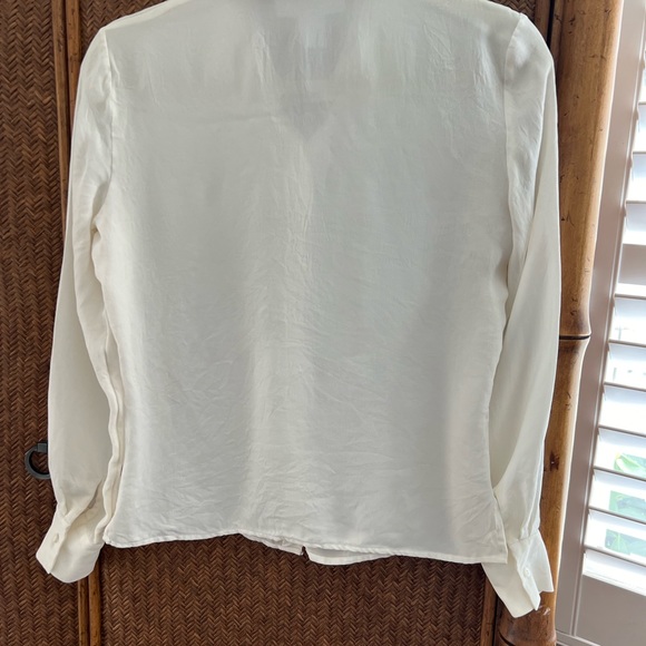 Alfani 100 % Silk Blouse Size Small - Picture 5 of 5